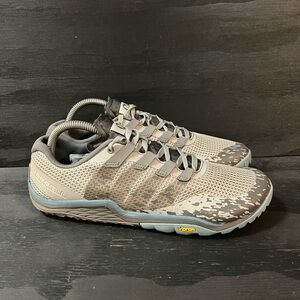 Merrell Trail Glove 5 Women’s Size 10 Gray Running Shoes Vibram Sneakers J52848